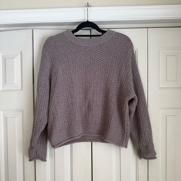 Universal Thread Sweaters - Universal Thread Women’s Purple Knit Cottage Core Cozy Sweater Size Large
